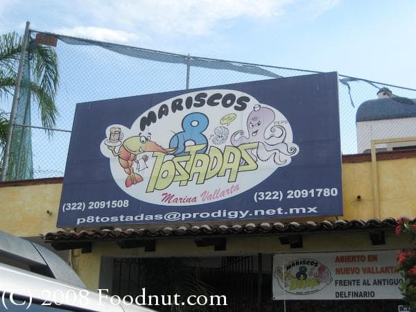 Mariscos 8 Tostadas