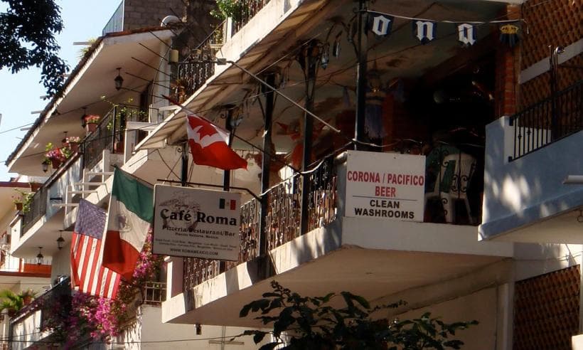 Restaurant bar café Roma
