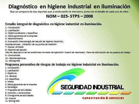 Seguridad industrial , capacitación y servicios