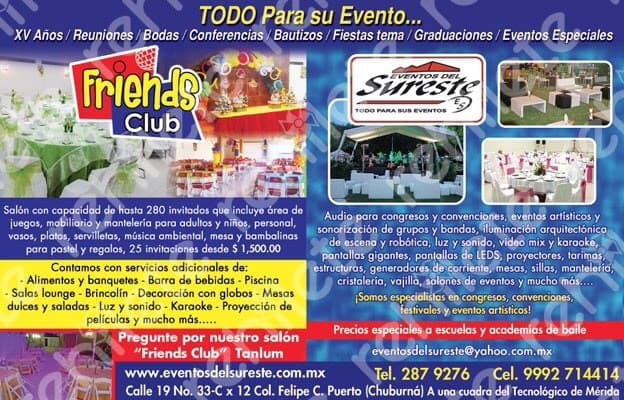 Eventos del Sureste
